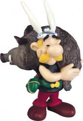 Figura De Asterix Llevado Un Jabalí