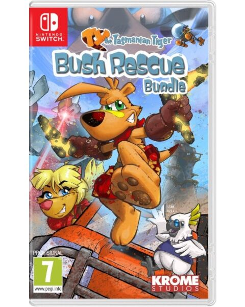 TY THE TASMANIAN TIGER BUSH R.BUNDL- - SWI