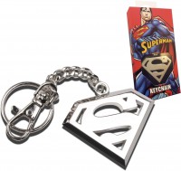 Llavero Superman-superman keychain (grey)
