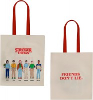Bolsa tela Stranger Things friends dont lie