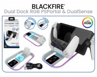 Base carga RGB PS Portal + Dualsense