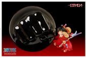 Figura one piece monkey d. luffy wall