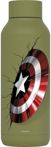 Bot.termo inox green 510ml cap. america