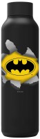 Botella termo .inox.jet black 630ml Batman