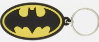 Llavero dc Batman logo pvc soft ring