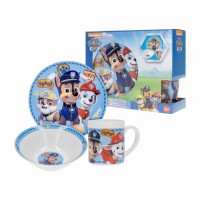 Set merienda 3 piezas  Paw Patrol (Patrulla Canina)