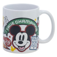 Taza ceramica 325 ml Mickey true champions