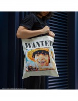 Bolsa tote wanted Luffy
