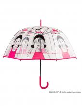 Paraguas transparente luz roja-luz verde