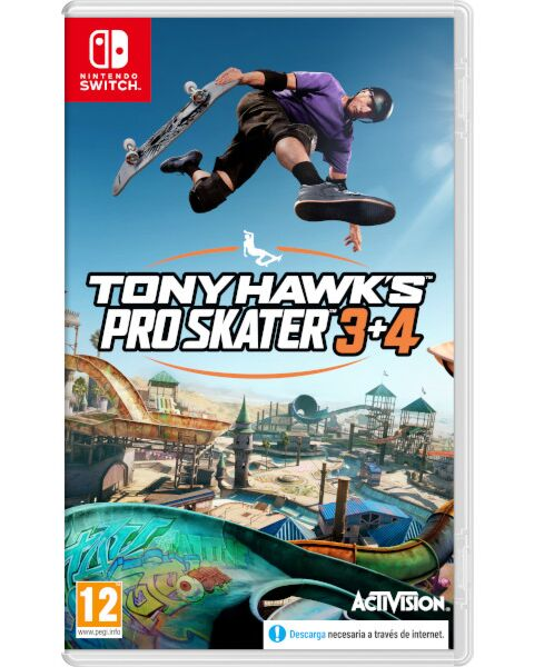 TONY HAWK'S PRO SKATER 3+4 (CIAB) - SWI