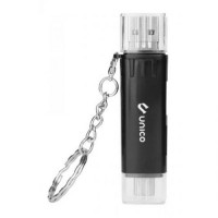 Lector de tarjetas 5 en 1 CR1550 USB-A + USB-C