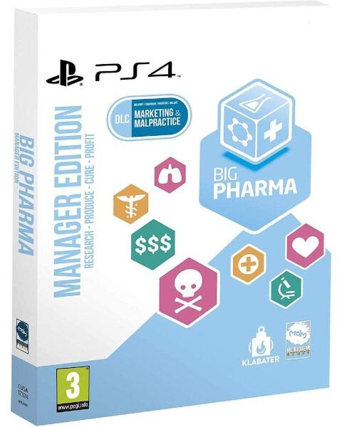 BIG PHARMA MANAGER EDITION - PS4