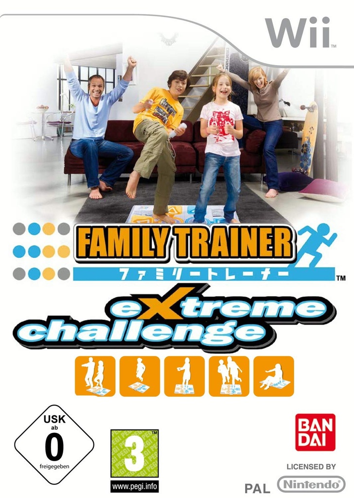 Family Trainer Extreme Challenge (Software) - Wii OK