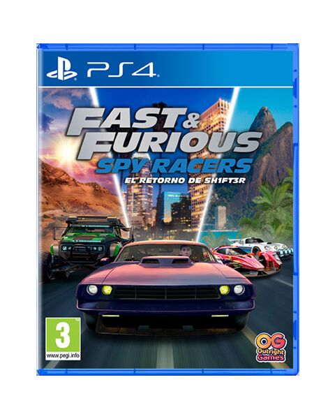 FAST & FURIOUS SPY RACERS RETORNO DE SH1FT3R - PS4