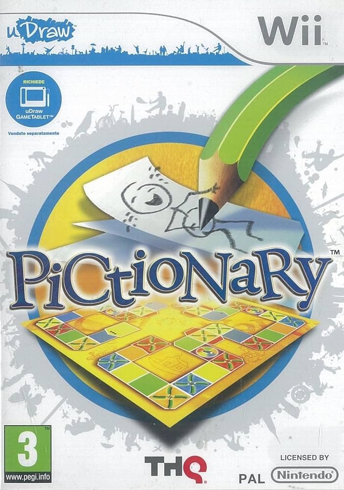 Pictionary: uDraw - Wii OK