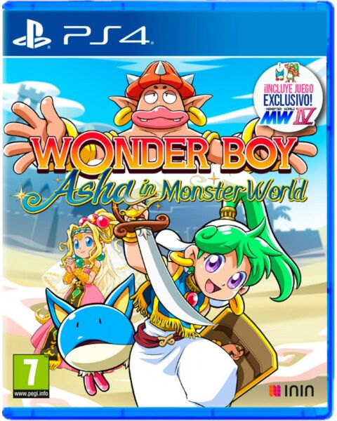 WONDER BOY ASHA IN MONSTER WORLD - PS4