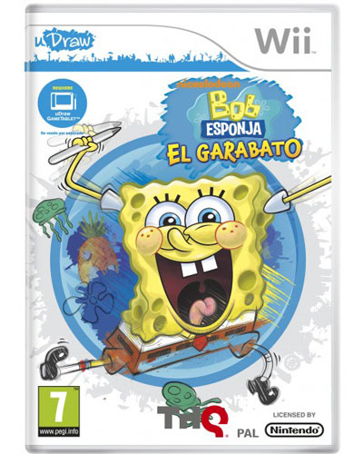 Bob Esponja: El Garabato (uDraw) - Wii OK