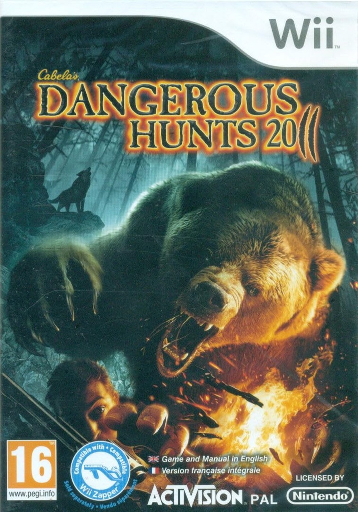 Cabelas Dangerous Hunts 2011  - Wii OK