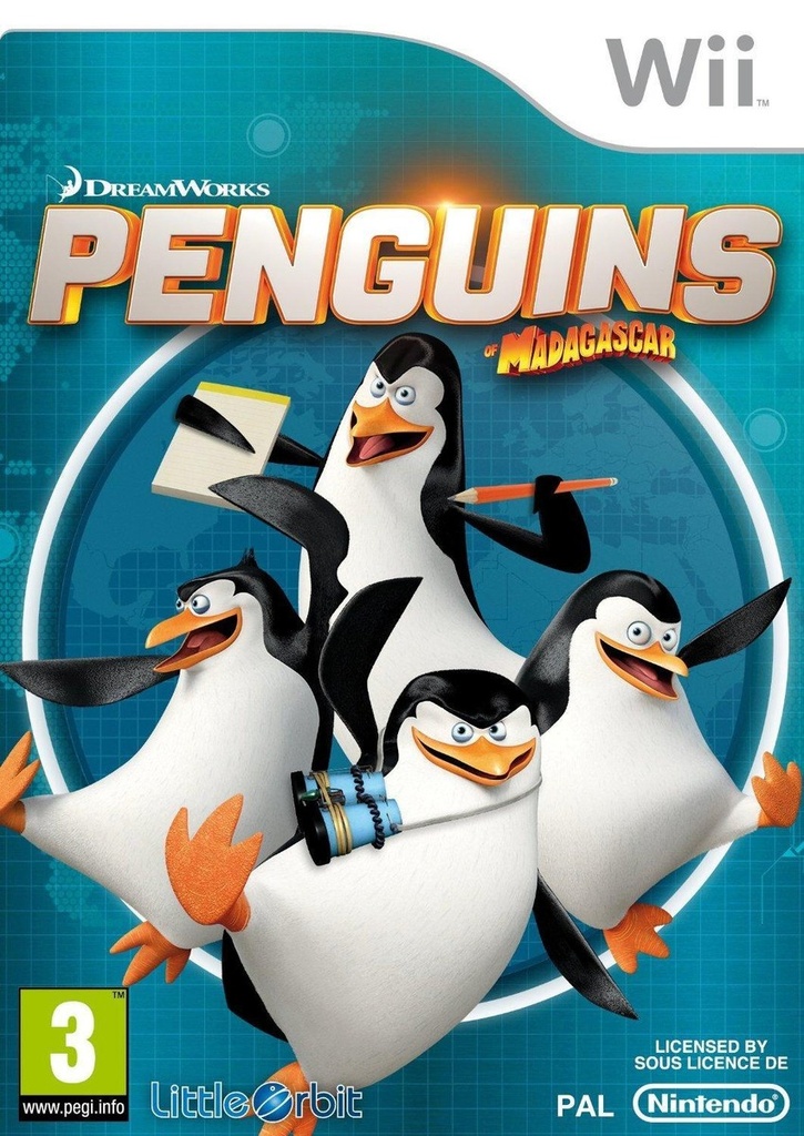 Los Pinguinos de Madagascar - Wii