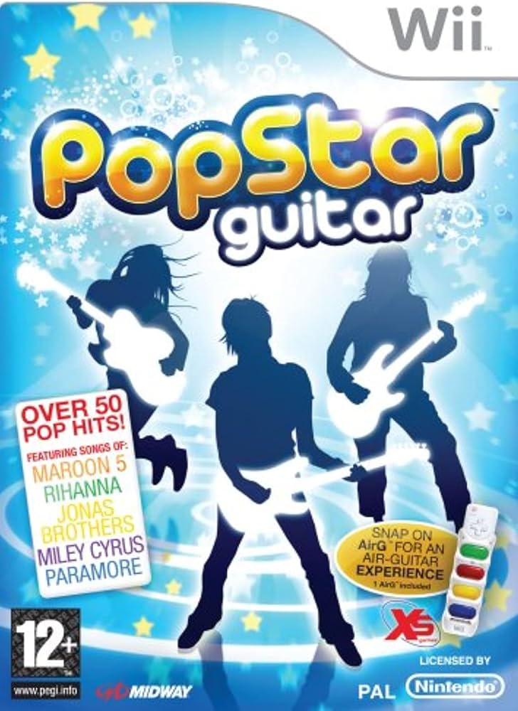 Pop Star Guitar - Wii OK