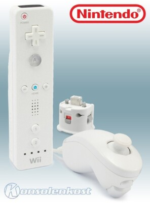 Mando Remote Plus Blanco + nunchuk- Wii