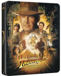 [260599-19] Indiana Jones y el Reino de la Calavera de Cristal (Steelbook 4K UHD + BD) - BD