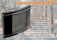[270433] Calentador Cerámico CB 2000 Negro - Reacondicionado