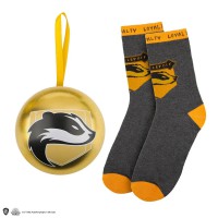 [272622] Bola Navidad-calcetines - Hufflepuff