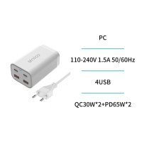 [273655] Cargador 4 puertos 65W USB A+A+C+C