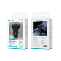 [273728] Cargador coche 2 USB A + Cable Tipo C 20W CC9981