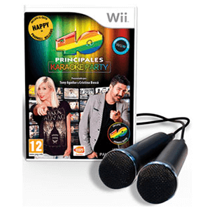 [23975] 40 Principales Karaoke Party 2 + 2 Micrófonos - Wi WII