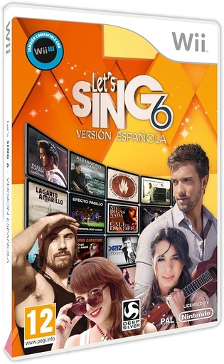 [9528] Lets Sing 6 Version Española - Wii OK