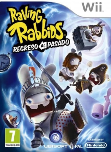 [1701] Raving Rabbids Regreso al Pasado - Wii OK