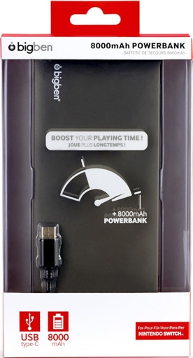 [276365] Power Bank Negro 8000mAh