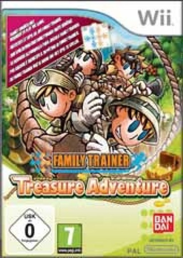 [7182] Family Trainer Treasure Adventure - Wii OK
