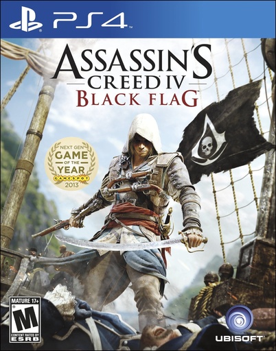 [141179] ASSASSINS CREED 4 BLACK FLAG - PS4 OK