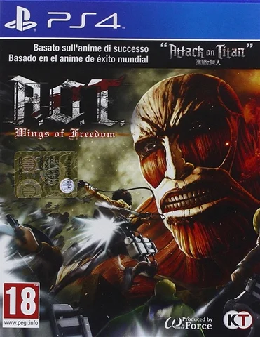 [138833] ATTACK ON TITAN WINGS OF FREEDOM - PS4 OK