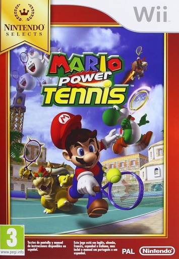 [10597] Mario Power Tennis Selects - Wii OK