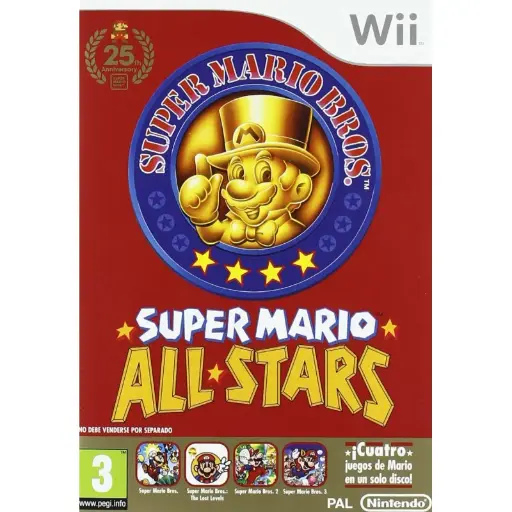 [323647] SUPER MARIO ALL STARS - WII OK